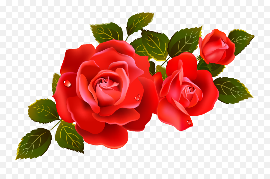Roses Red Rose Clipart Clipart Kid - Rose Flower Clipart Emoji,Rose Clipart