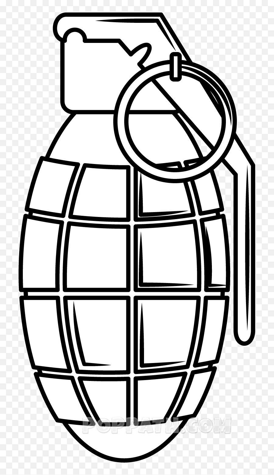 Png Freeuse Download Bmx Drawing - Drawn Grenade Emoji,Grenade Transparent