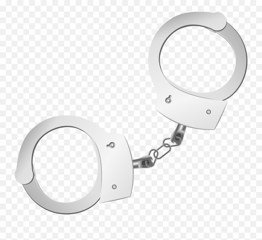Handcuffs Icon - Vector Handcuffs Png Download 15121319 Solid Emoji,Handcuffs Transparent Background