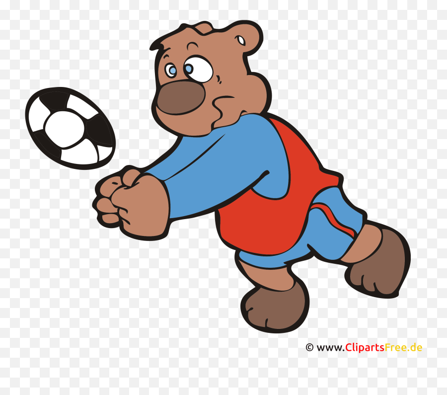 Volleyball Clipart Picture Cartoon - For Soccer Emoji,Volleyball Clipart
