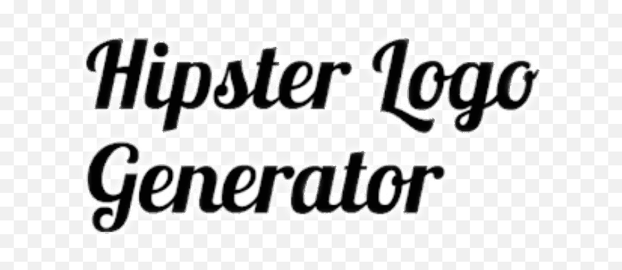 Hipster Logo Generator Reviews Pricing - Language Emoji,Logo Generator