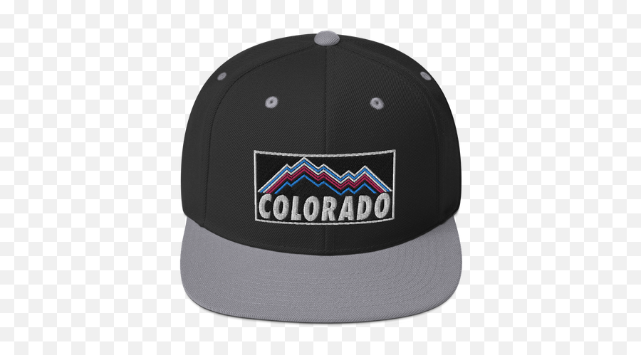 Colorado 80u0027s 90u0027s Mountains Classic Snapback Hat U2013 Colorado Emoji,Patagonia Logo Mountains