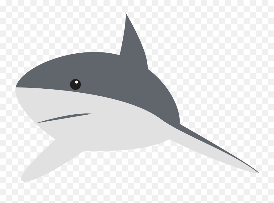 Clipart Cartoon Shark 2 Png - Clipart Cartoon Shark Emoji,Shark Clipart