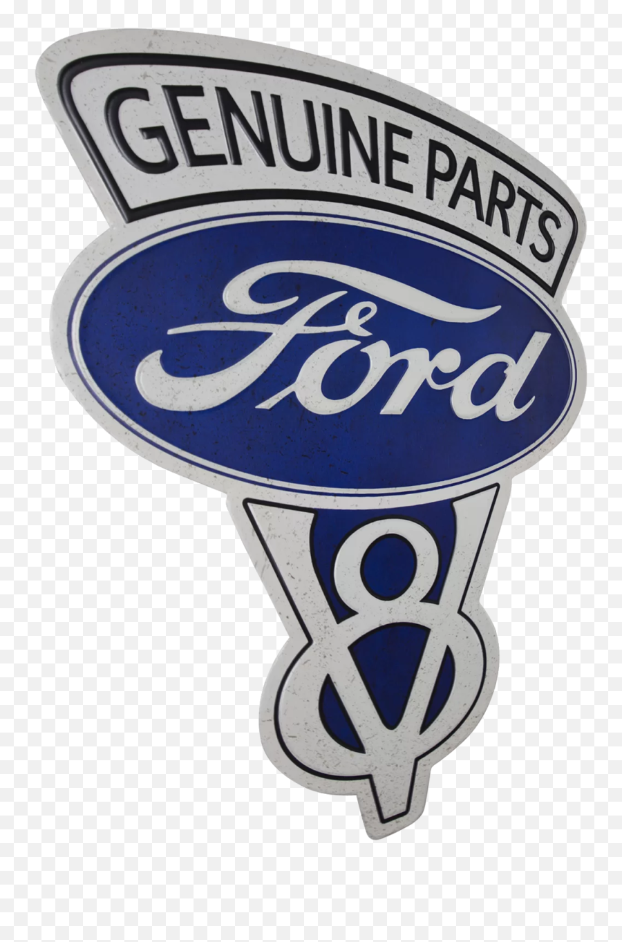 Ford V8 Logo - Metallskilt Metallskiltno Emoji,Ford V8 Logo