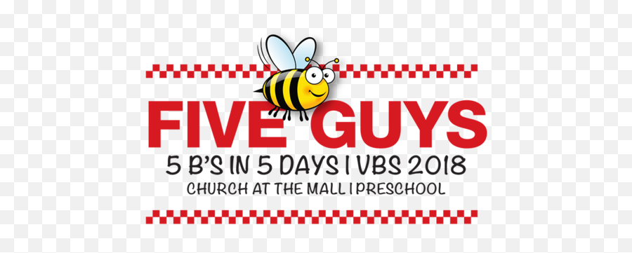 Download 5 Guys Preschool Vbs - Language Emoji,Five Guys Logo