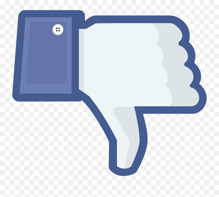 Facebook Clipart Simple Facebook Simple Transparent Free - Dislike Facebook Png Emoji,Logo De Facebook