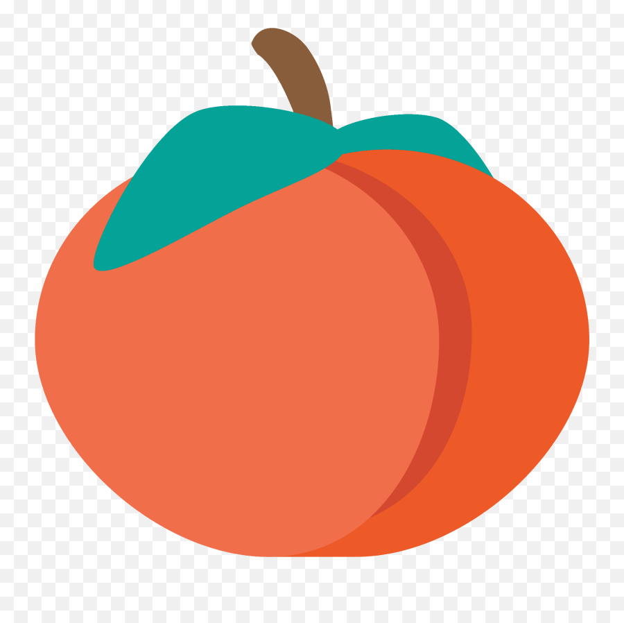 Peach Emoji Clipart - Fresh,Peach Emoji Png