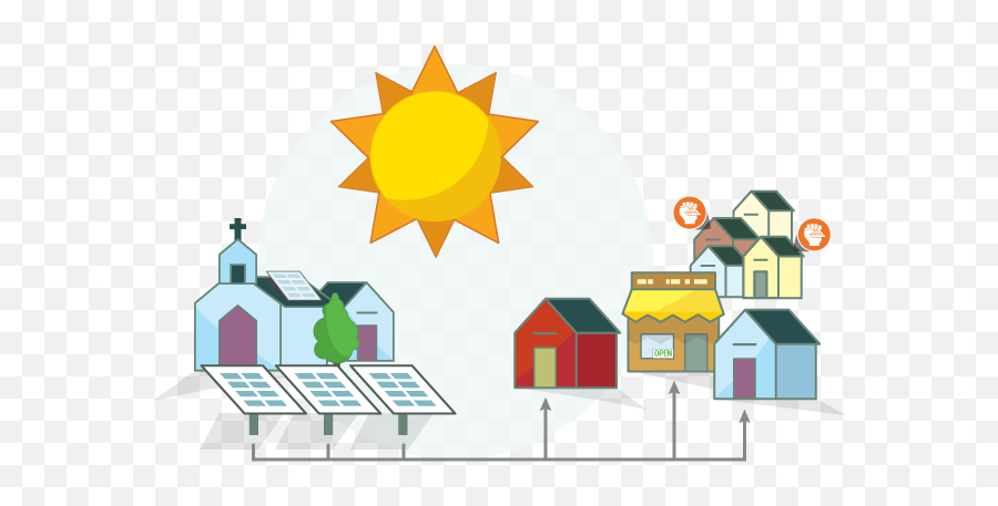 Groundswell We Build Community Power - Community Access Clipart Emoji,Electricity Clipart