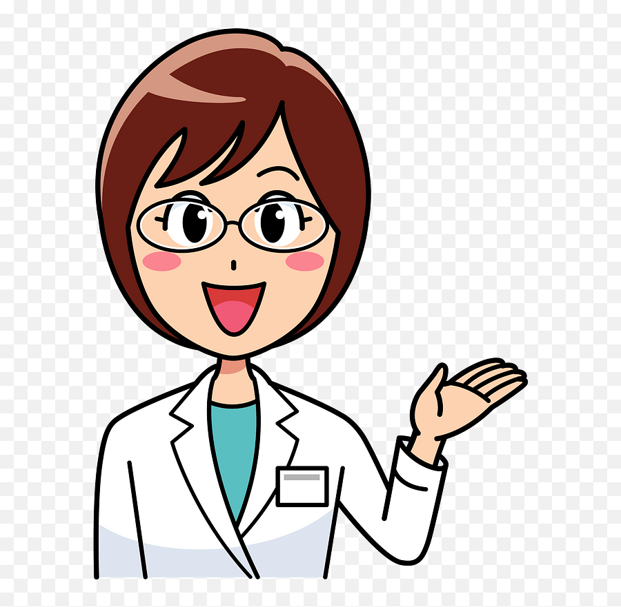 Pharmacist Woman Acting As A Guide - Pharmacist Clipart Emoji,Pharmacy Clipart