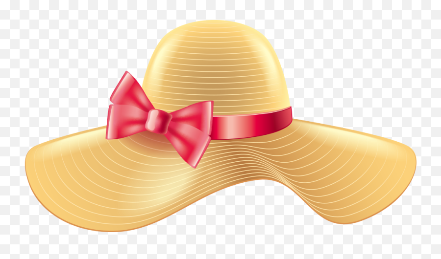 Download Vector Designer Straw Sun Fashion Hat Women Clipart - Summer Hat Clipart Png Emoji,Women Clipart
