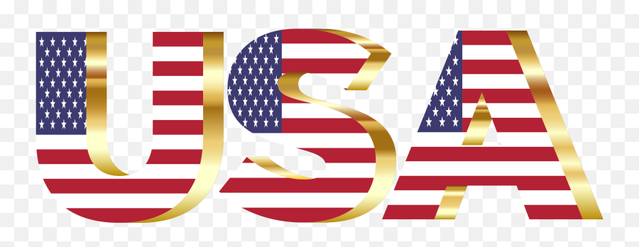 Usa Clipart Text Usa Text Transparent - Transparent Background American Flags Emoji,Usa Clipart