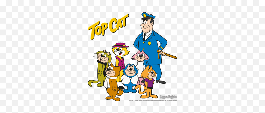 Top Cat Vector Top Cat In - Top Cat Clipart Emoji,Cat Logo