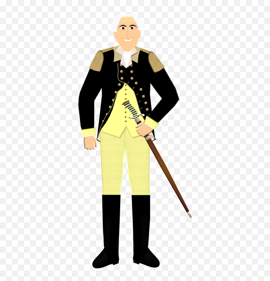 George Washington Suit Drawing Clipart - George Washington Emoji,George Washington Clipart