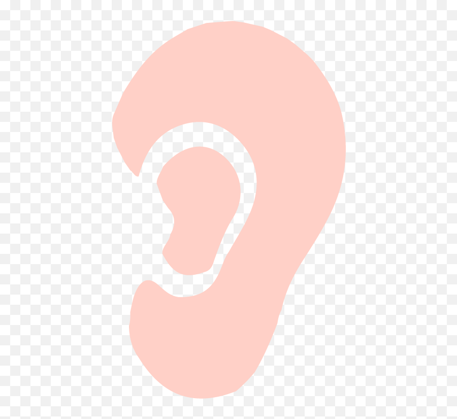 Vector Pink Cartoon Character Ears Png - Ears Transparent Cartoon Image Png Emoji,Ear Png
