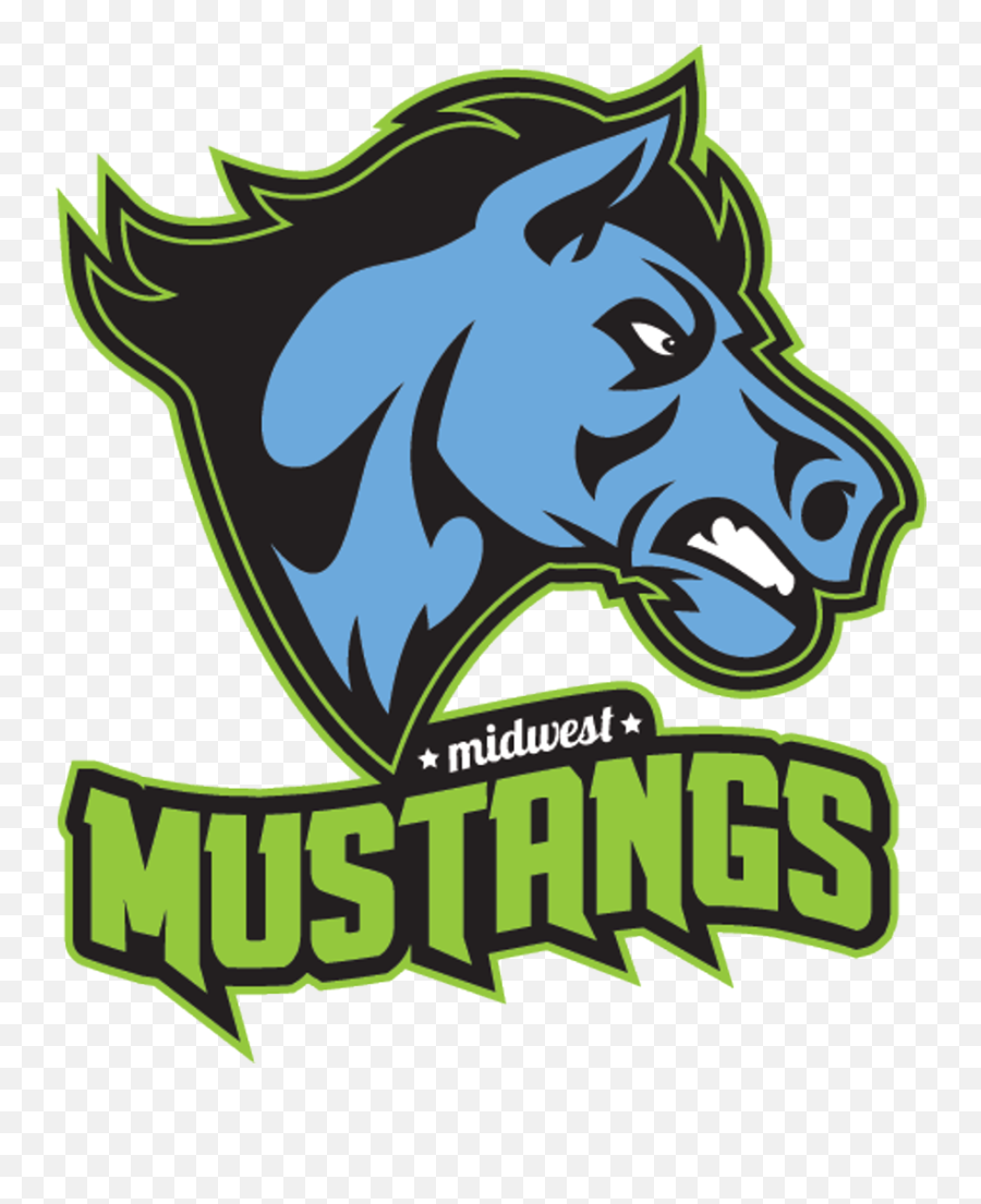 Mustangs - Midwest Mustangs Emoji,Mustangs Logo