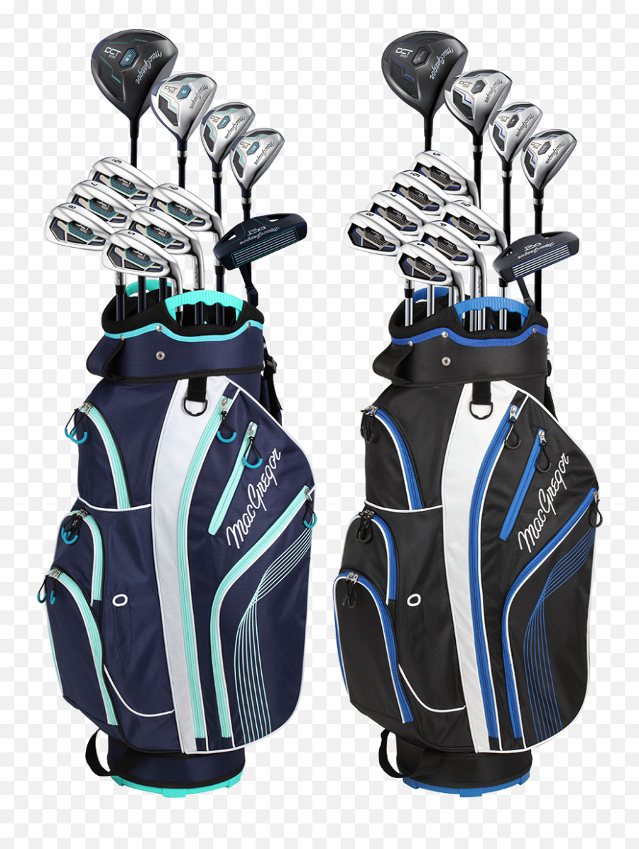 Golf Bags With Clubs Transparent - Clipart Golf Clubs In Bag Emoji,Golf Clubs Clipart