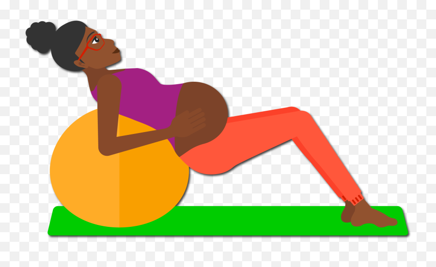 Pregnant Exercise Transparent Graphic Clipart - Full Size Exercisig Pregnant Woman Clipart Emoji,Pregnant Clipart