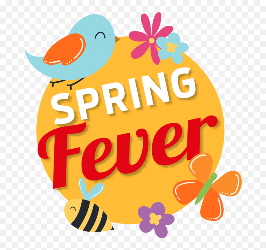 Spring Fever Clipart - Happy Emoji,Fever Clipart