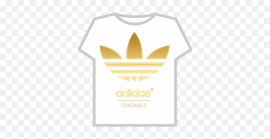 Roblox T Shirt Free Adidas Shop Clothing U0026 Shoes Online - Golden T Shirt Roblox Adidas Emoji,Adidas Originals Logo