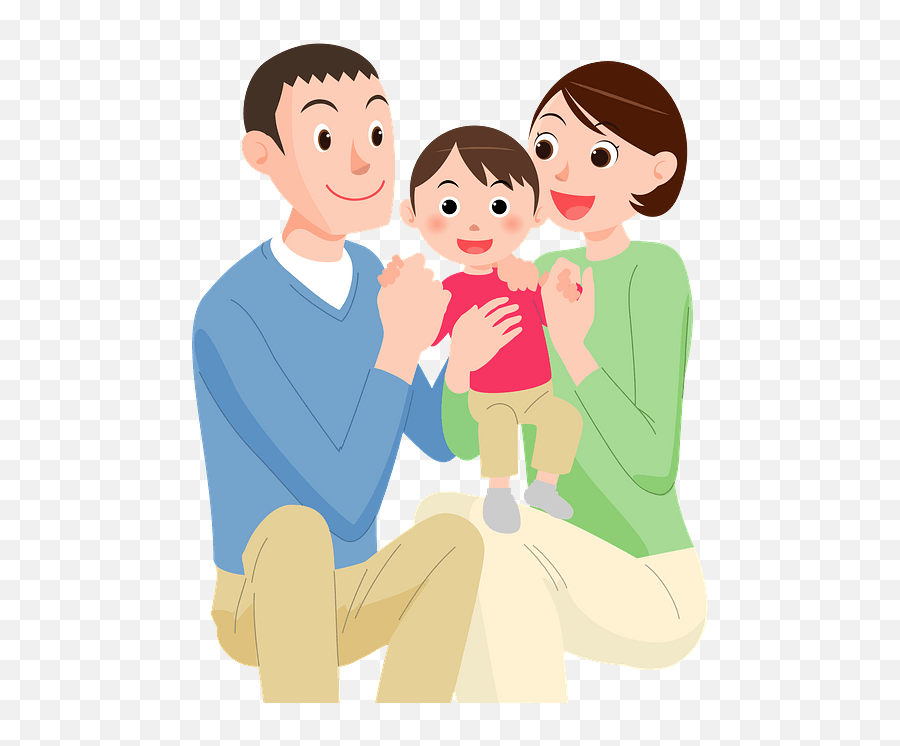 Family - Father Mother And Son Clipart Free Download Father Mother And Son Family Emoji,Mom And Dad Clipart