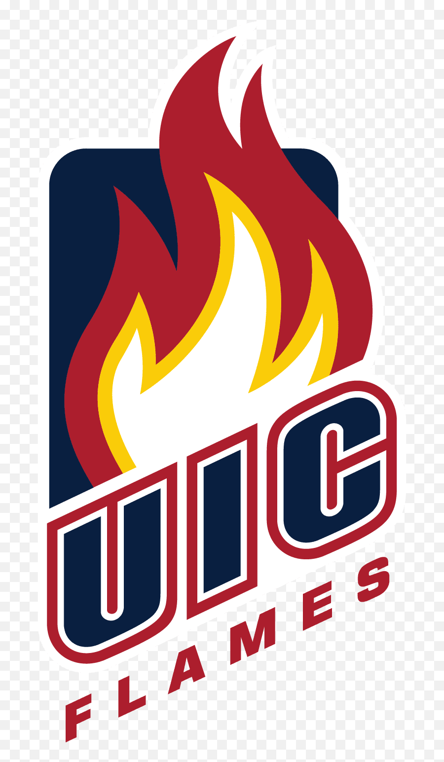 Uic Flames Logo Download Vector - Uic Flames Logo Transparent Emoji,Logo Lillard