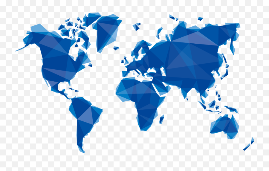Vector Earth Map Png Download - Canada En El Mapa Del Mundo Emoji,World Map Png