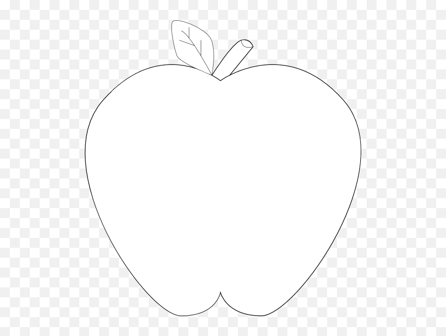 Apple Clip Art Black And White - Fresh Emoji,Apple Clipart Black And White