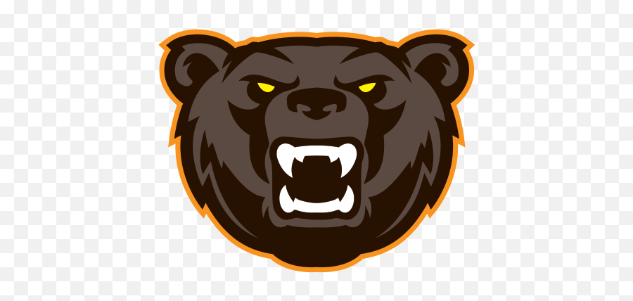 Mascot Logo Png Bear - Transparent Bear Logo Png Emoji,Mascot Logo