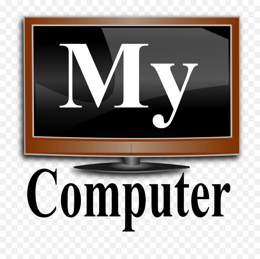 Computer Clipart Logo Picture 772954 Computer Clipart Logo - Lcd Emoji,Computer Logo