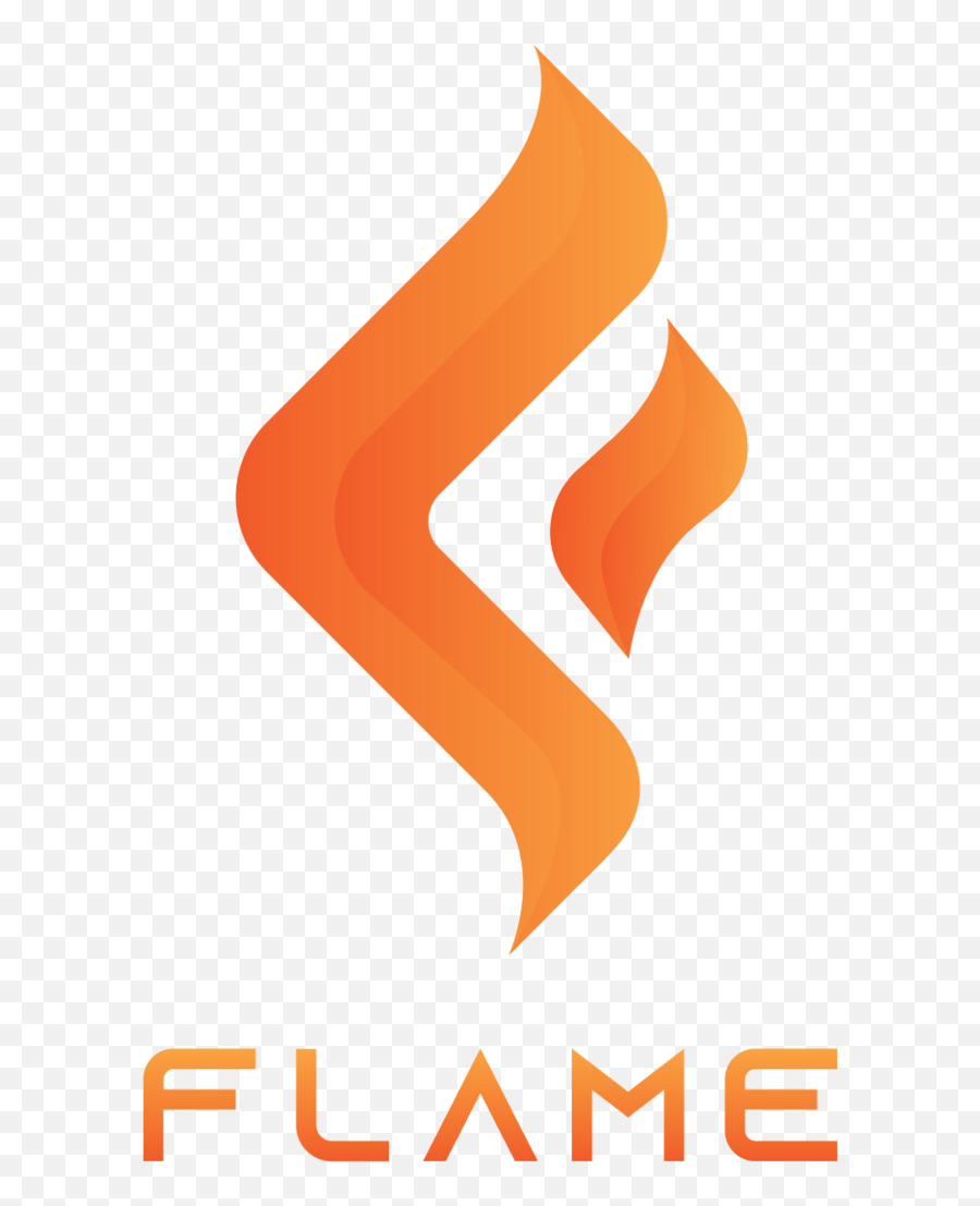 Flame Logo - Vertical Emoji,Flame Logo