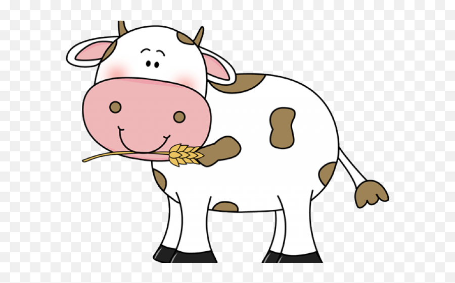 Transparent Background Cow Clipart - Transparent Background Cows Clipart Emoji,Cow Clipart