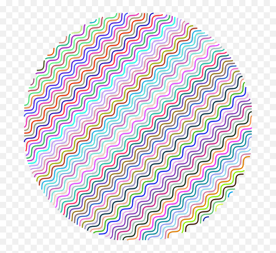 Wavy Circle No Background - Openclipart Emoji,Cool Background Png