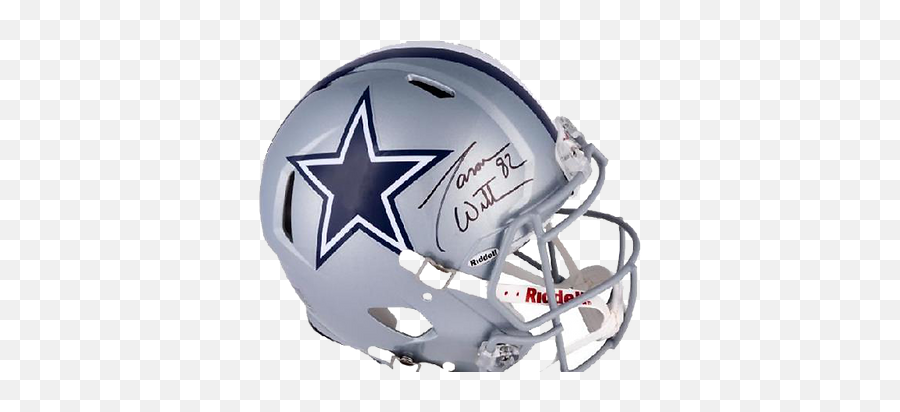 Jason Witten Dallas Cowboys Signed Helmet Sportsplex Emoji,Dallas Cowboys Helmet Png