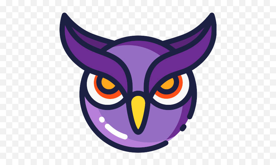Owl Vector Svg Icon - Girly Emoji,Owl Png