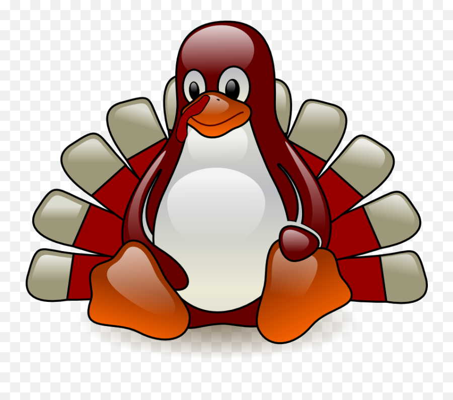 Library Of Thanksgiving Turkey Cute Graphic Freeuse Png - Thanksgiving Penguin Png Clipart Emoji,Cute Turkey Clipart