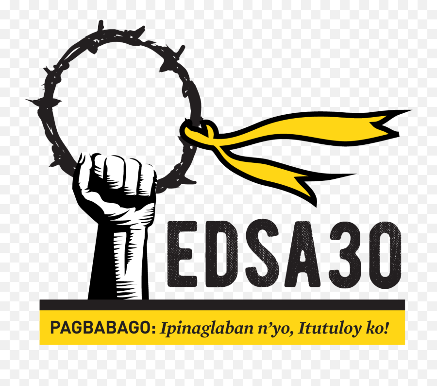 Transparent Protest Png - Edsa People Power Symbol Emoji,Protest Clipart