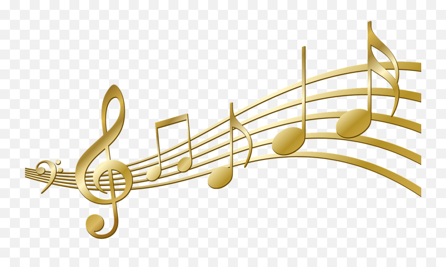 Download Gold Music Notes Png Png Image - Gold Music Notes Png Emoji,Music Notes Png