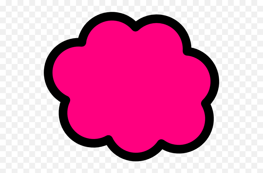 Pink Clouds Png Transparent Png Png Collections At Dlfpt - Pink Cartoon Emoji,Cloud Png