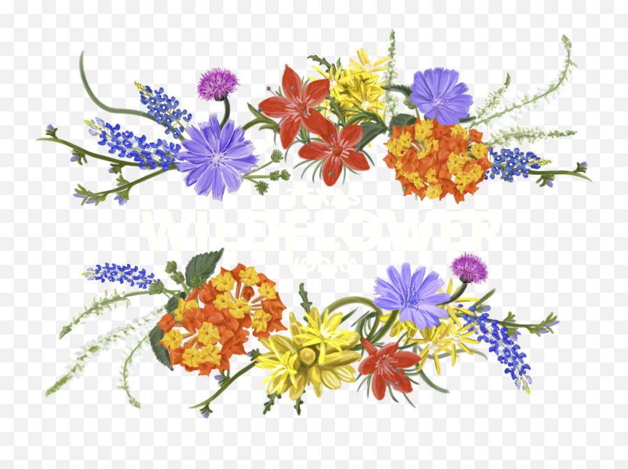 Download Wildflower Watercolour Flowers - Texas Wildflowers Png Emoji,Wildflower Clipart