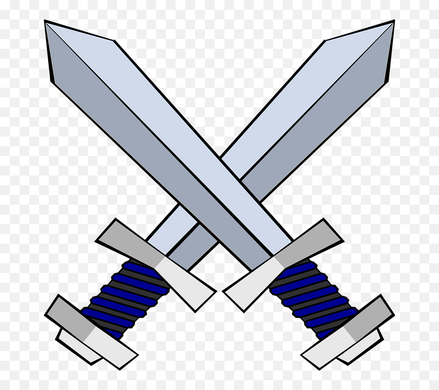 Crossed Swords - Swords Clipart Emoji,Crossed Swords Png