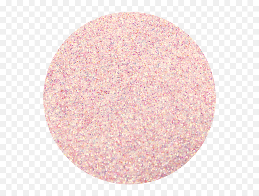Glitter - Rose Gold Glitter Circle Transparent Emoji,Pink Glitter Png
