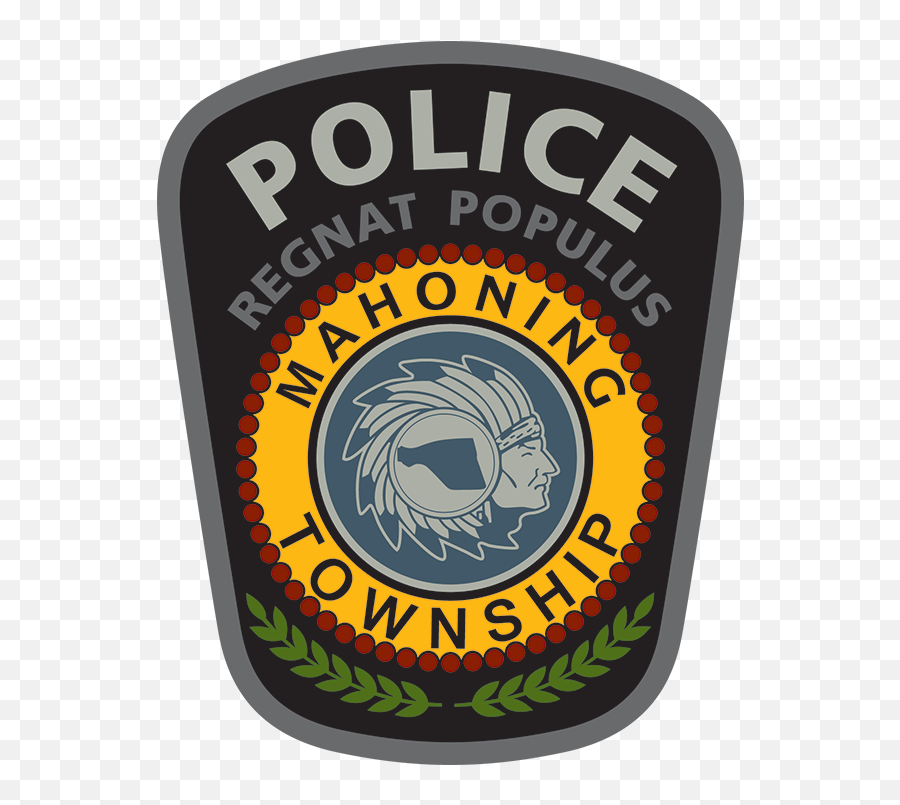 Police Department - Mahoning Township Language Emoji,Police Logo