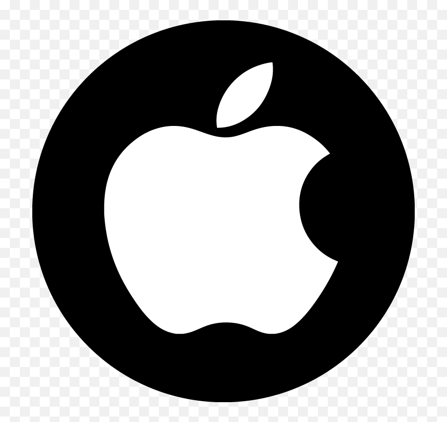 Apple Logo Black Rounded Png Image Apple Logo Iphone Logo - White Transparent Background Iphone Logo Png Emoji,Iphone Stuck On Apple Logo