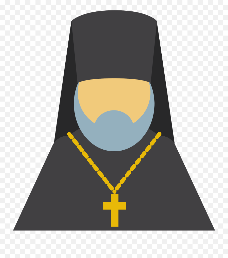 Priest Clipart - Religious Veil Emoji,Priest Clipart