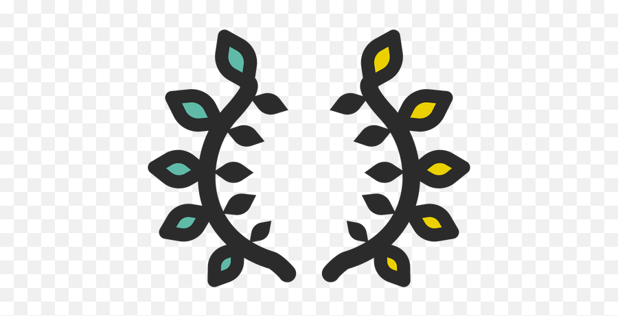 Laurel Wreath Stroke Icon - Decorative Emoji,Laurel Wreath Png