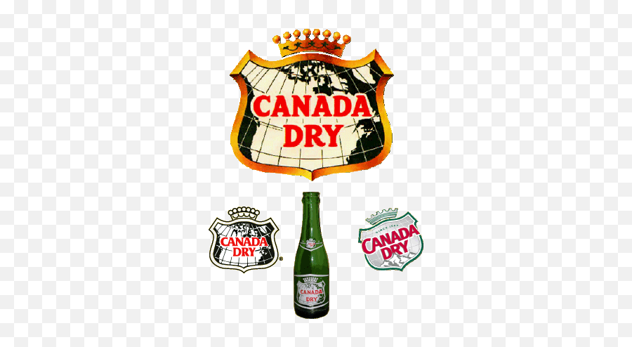 Spotlight On Golden Age Advertising Canada Dry Ginger Ale - Canada Dry Label Old Emoji,Drinks And Beverage Logos