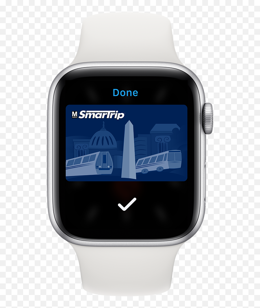 Smartrip On Iphone U0026 Apple Watch Wmata - Apple Watch Se Nike Emoji,Apple Pay Logo Png