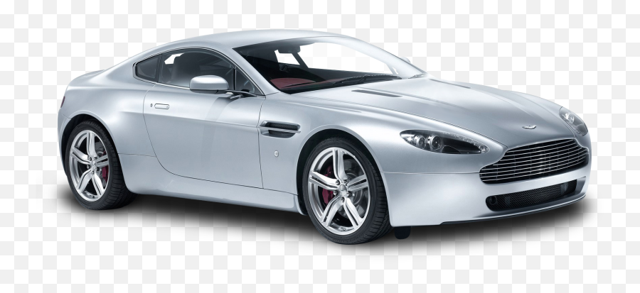 Aston Martin V8 Vantage White Car Png Image - Purepng Free Aston Martin V8 Vantage Png Emoji,Aston Martin Logo Png