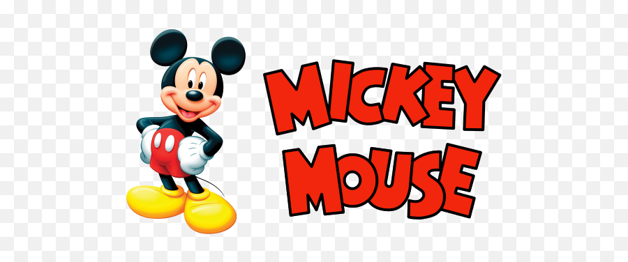 Disney Mickey Mouse - Mickey Mouse With Logo Emoji,Mickey Mouse Logo