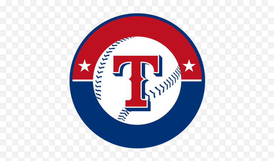 Mlb Baseball Team Logos - Texas Rangers T Logo Red Emoji,Baseball Logos